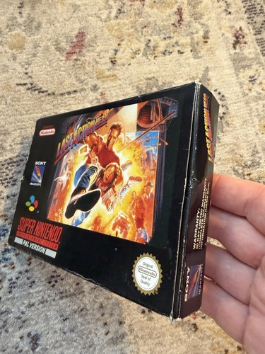 Last action hero snes cart - hero,