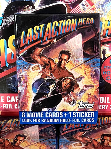 1993 topps last action hero - last,