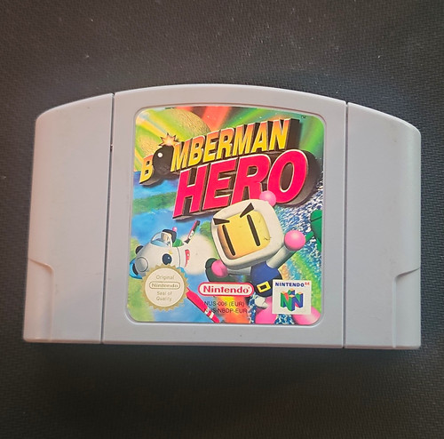 Bomberman hero nintendo - bomberman, 64