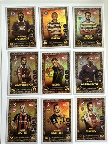 2025 topps match attax - attax, all